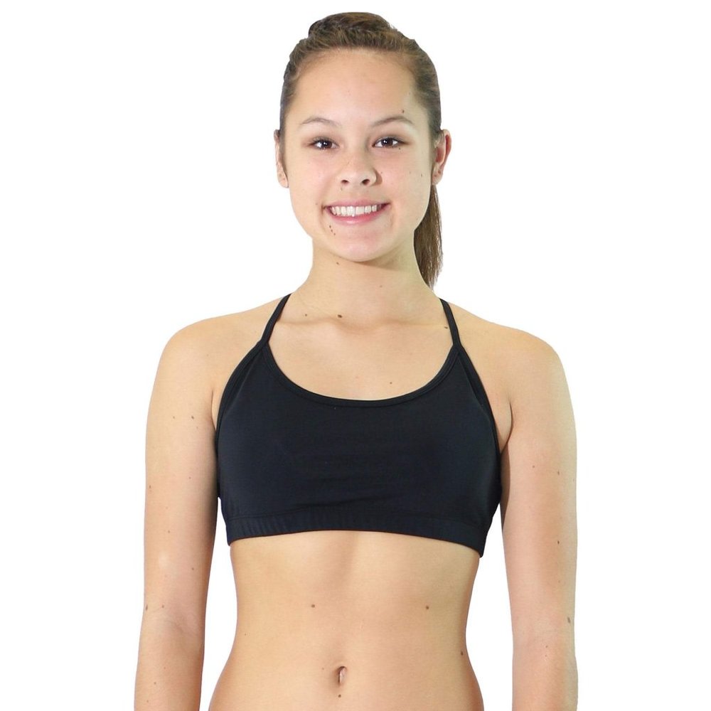 NWT Trendy Trends Black Sports Bra